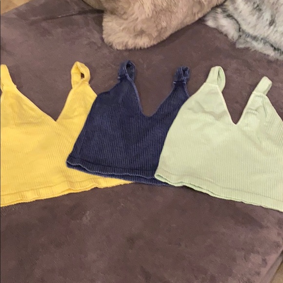 🌺free people washed seamless crop top - Picture 14 of 17